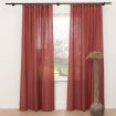 Overgordijn Belin Bruinrood 99