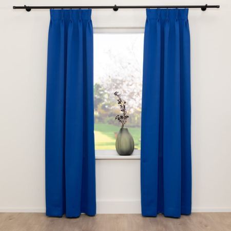 Overgordijn Solution Kobaltblauw 4