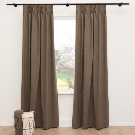 Overgordijn Grace Taupe 22