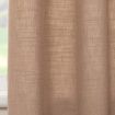 Overgordijn Ramie Hazelnoot 26