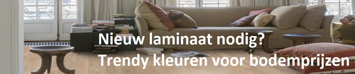 Goedkoop laminaat kopen? Trendy laminaat kleuren voor bodemprijzen