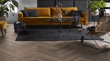Laminaat aanbieding Visgraat Eiken Warm Bruin E3860